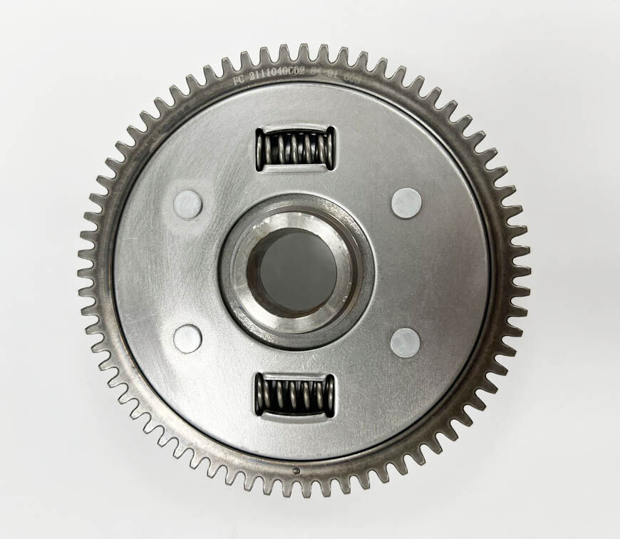 Aldrich Motorcycle Spare Parts Motorcycle Engine Parts Clutch Big Gear for Haojue Xpress/Hj XP 125/150cc