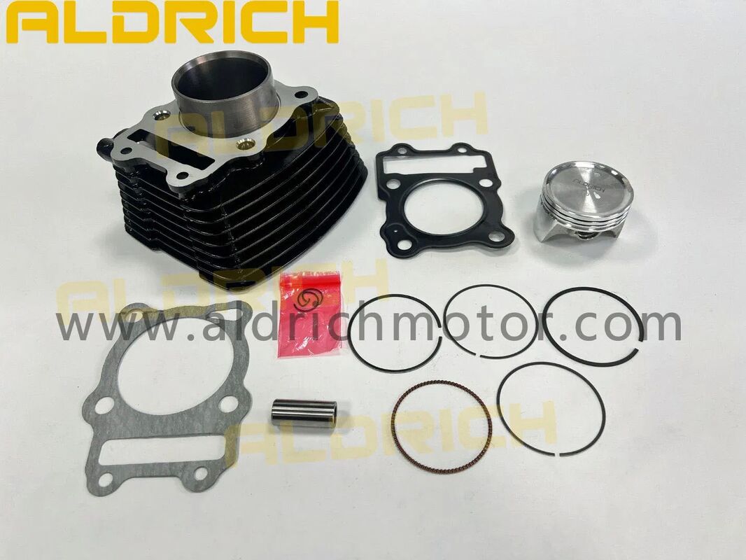 Wear Resistant Engine Motorcycle Cylinder Kit For Suzuki Gixxer150 57mm Big Bore