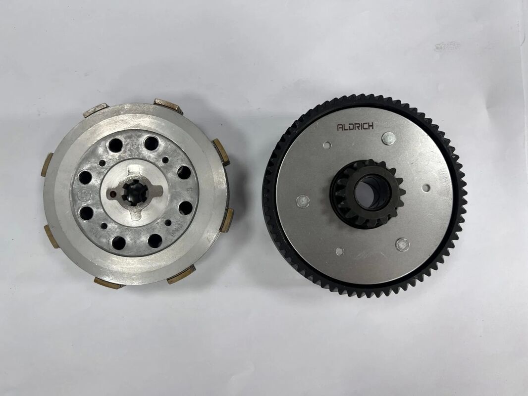 ALDRICH High-Performance Clutch Assembly for Yamaha YBR125 Heavy-Duty 100% OEM Fit Induction-Hardened Steel Precision Shifting