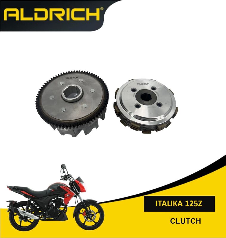 OEM Standard Motorcycle Clutch Assembly for ITALIKA 125Z Engine - 100% Brand New