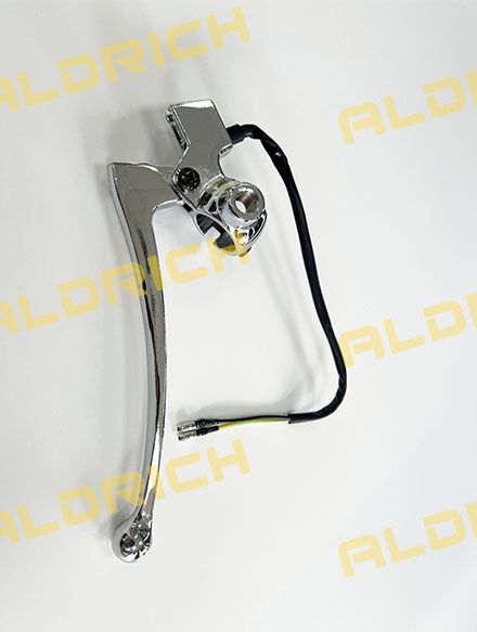 Precision Cast Motorcycle Clutch Cable Brake Lever Assembly For Honda CG125 CG150 Aluminium