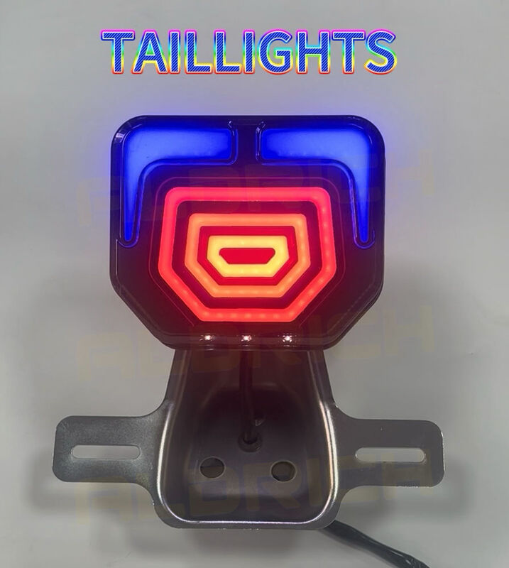 Universal Motorcycle Light Kits LED Tail Light & Brake Lamp for Honda Yamaha Suzuki Bajaj