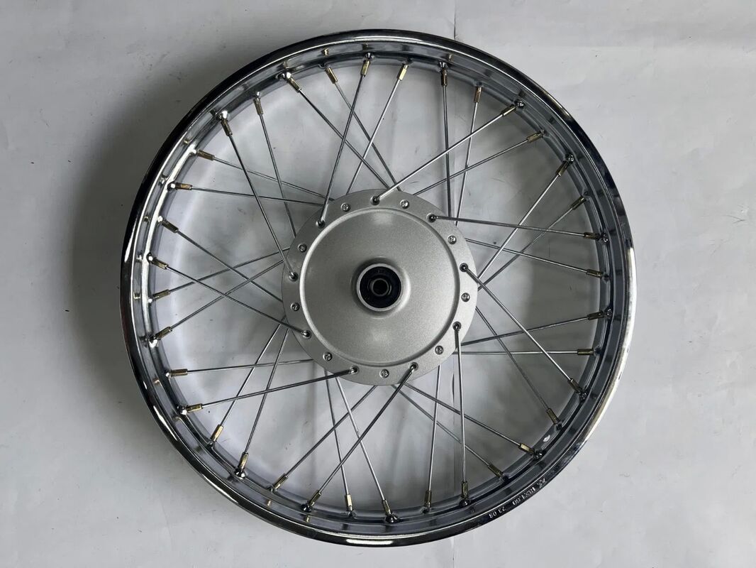 ODM Spoked Motorcycle Wheels Aluminum Cafe Racer Rims And Tires YAMAHA Ybr125 Parts
