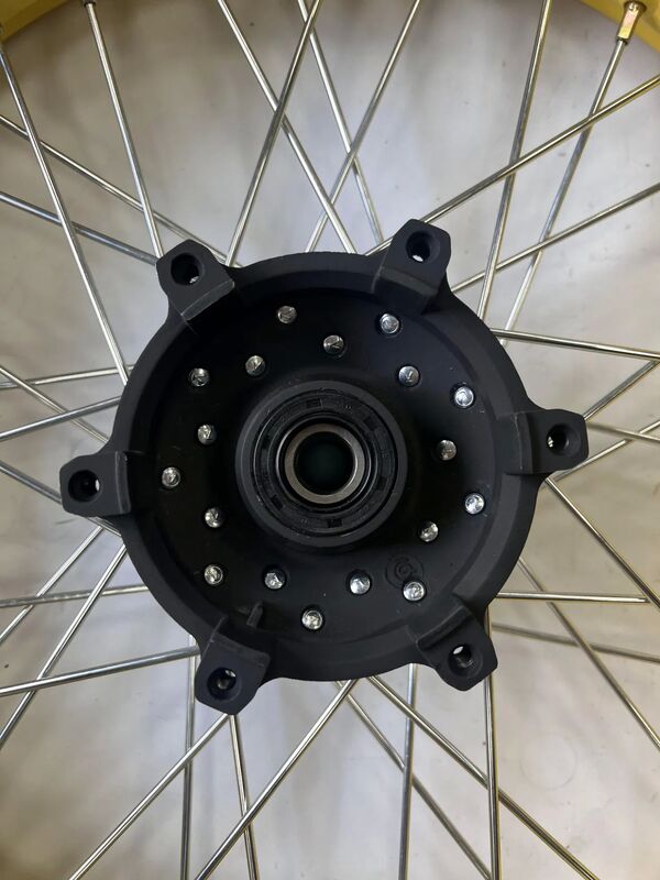 Heavy Duty Aluminum Powder Coat Motorcycle Rims tyre For Italika DM150 Front Rear