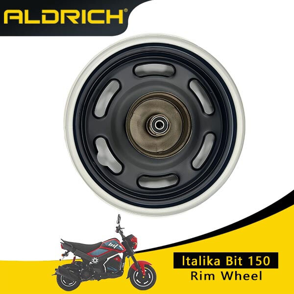 Custom Font Rear Motorcycle Tire Rim Spare Parts Aluminum For Italika Bit 150