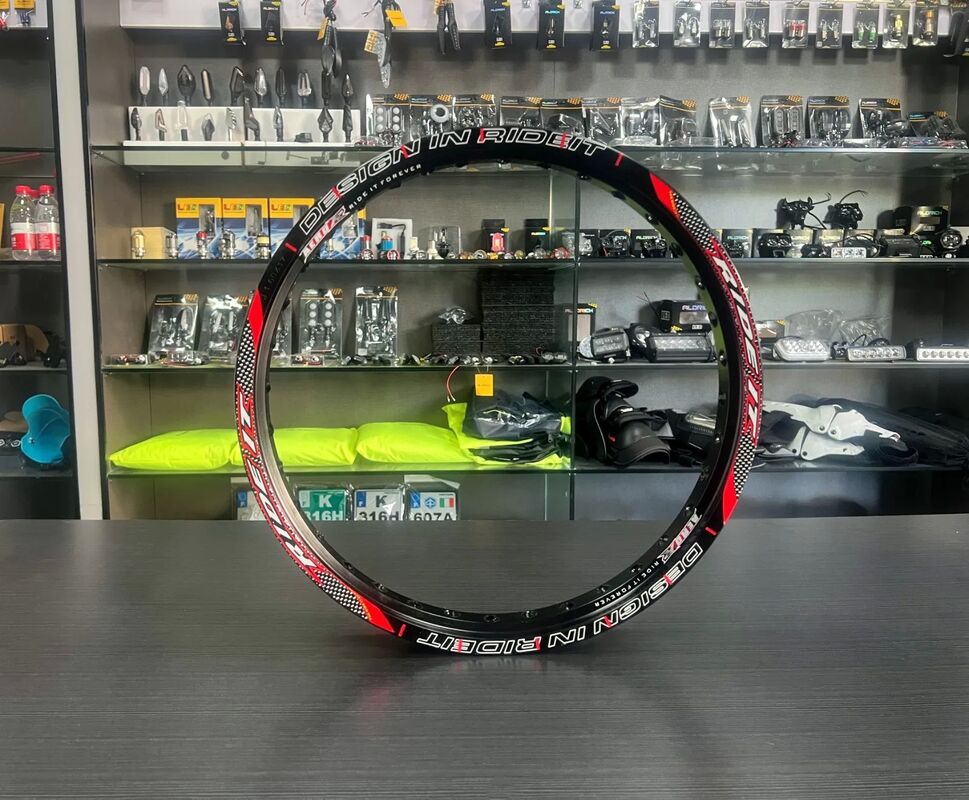 Yellow Red Gold Motorbike Motorcycle Tire Rim Aluminum Alloy Mt1.60-17 36 Hole