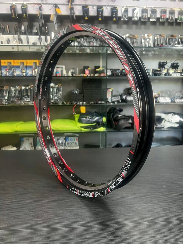 Yellow Red Gold Motorbike Motorcycle Tire Rim Aluminum Alloy Mt1.60-17 36 Hole