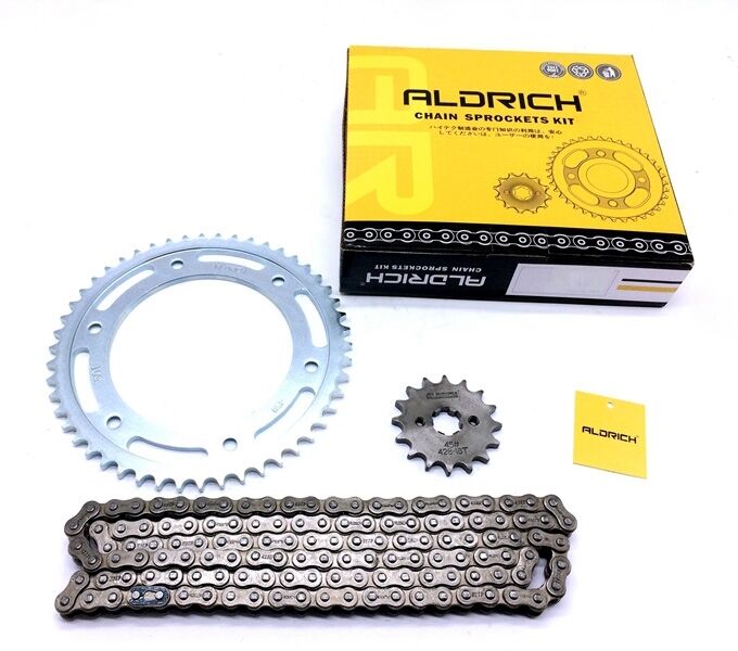 High Tensile Steel Motorcycle Chain And Sprocket Kit For Honda NXR 150 BROSS