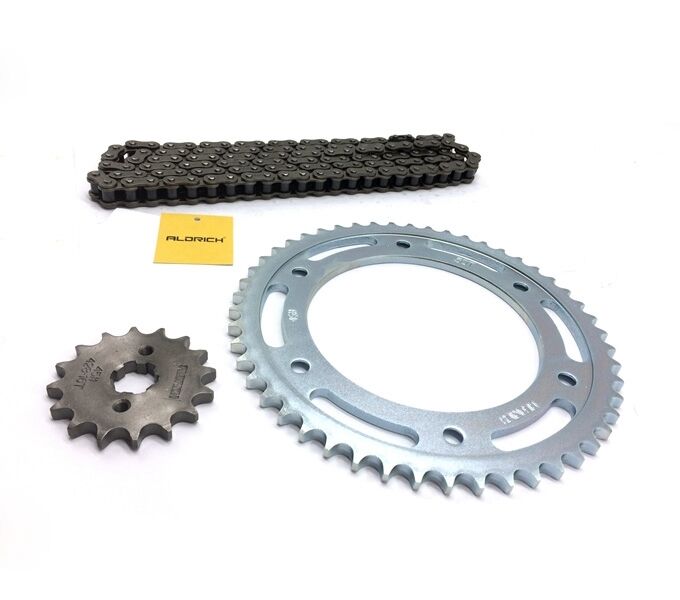 High Tensile Steel Motorcycle Chain And Sprocket Kit For Honda NXR 150 BROSS