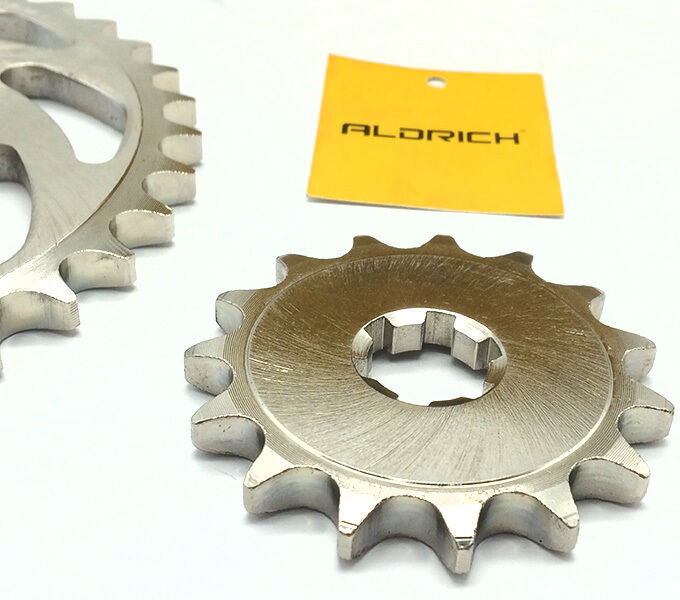 CNC Machining Motorcycle Chain Kit Carbon Steel Motorbike Front Sprocket Drive Gears