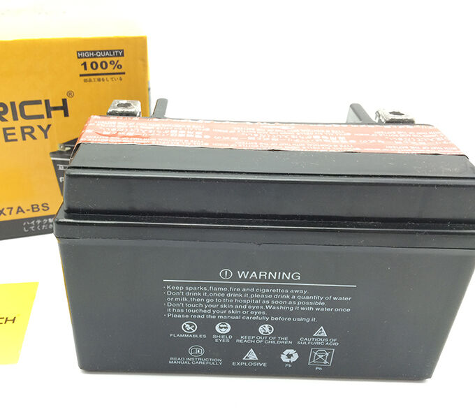 85 CCA 125cc Motorbike Battery 12 Volt 6Ah For BENELLI DAYUN BAJAJ