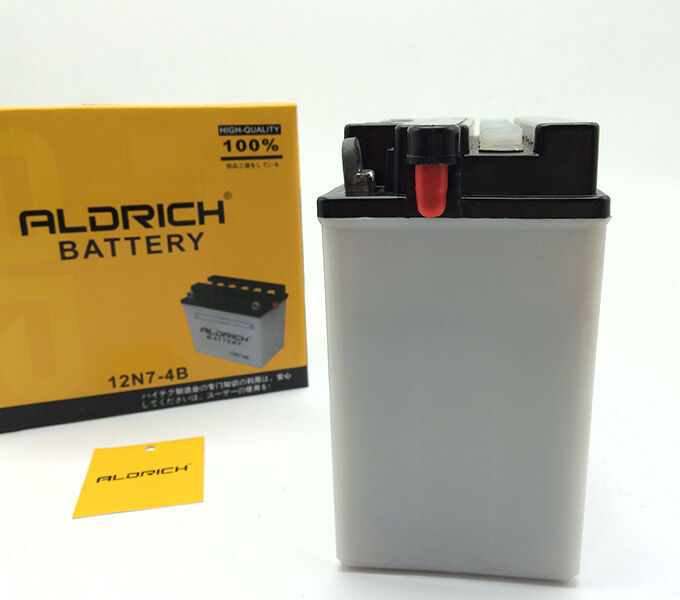 High Performance Electric Motorbike Battery 12N7-4B 12V 7Ah For Honda & Yamaha