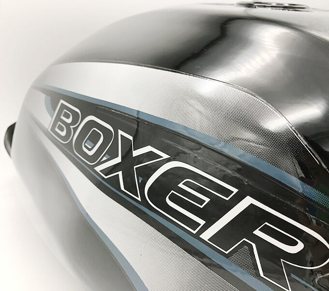 ALDRICH BM150 Motorcycle Fuel Tank for Bajaj Boxer | A-Class Durable Metal Gas Tank Petrol Tank Wholesale