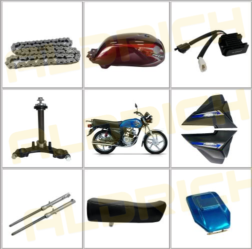 Haojue Xpress 125 Motorcycle Front Fork Damper Assy 51103H17400H000 Front shock absorber assembly