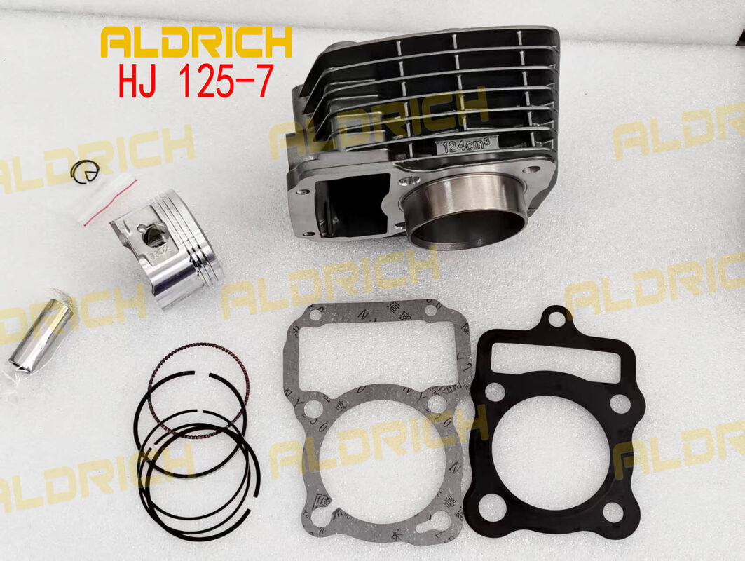 HJ 125-7 Cylinder Kit High Performance Motorcycle Engine Cylinder Set with Piston Rings Gaskets for Suzuki HJ125 Spare Parts