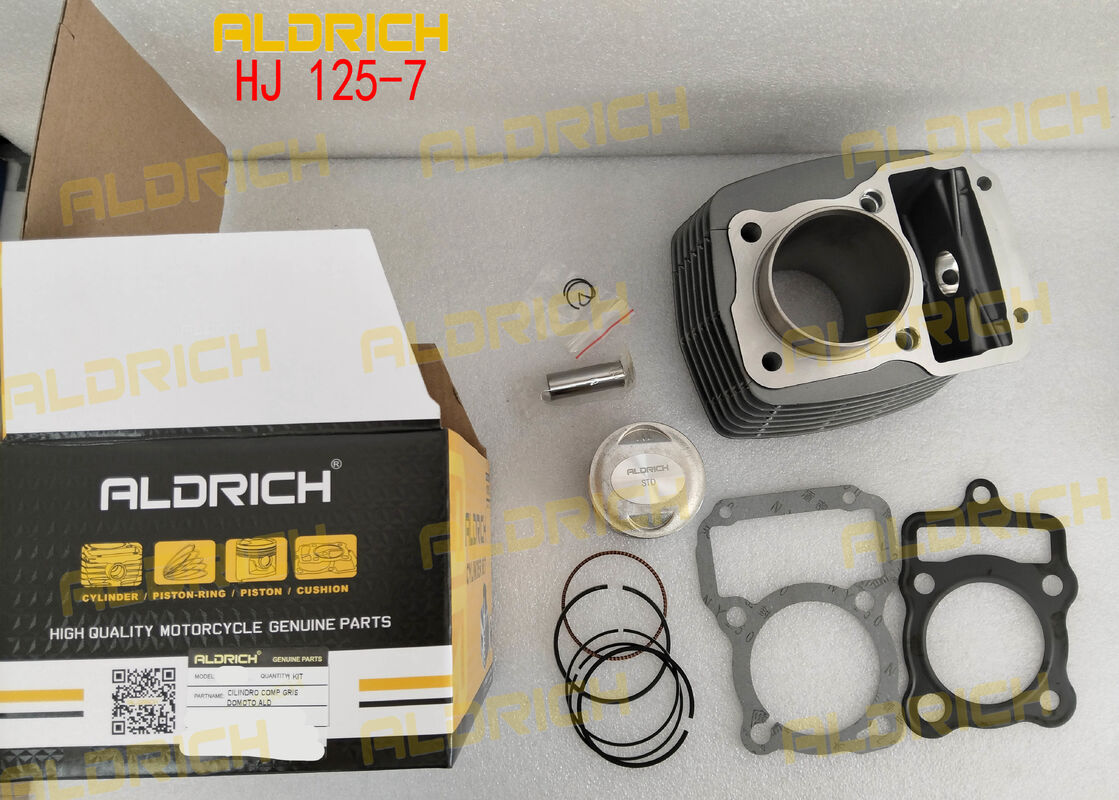 HJ 125-7 Cylinder Kit High Performance Motorcycle Engine Cylinder Set with Piston Rings Gaskets for Suzuki HJ125 Spare Parts