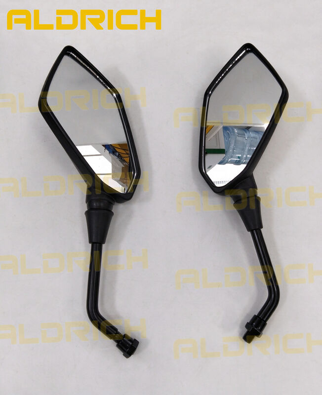 Outlook II Motorcycle Rear View Mirror Assembly Motorcycle Rearview Mirror Side Mirror