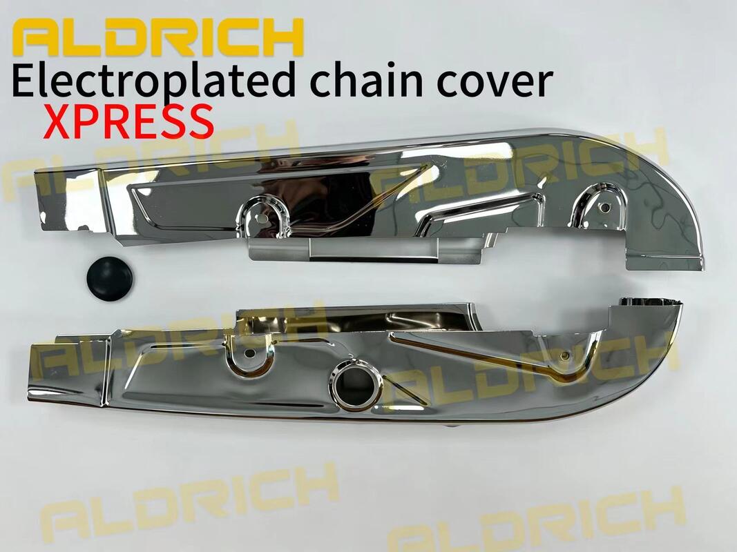 High-Quality Chrome Motorcycle Chain Cover/Case for HAOJUE XPRESS 125 (OEM Replacement 61310H17400H000)