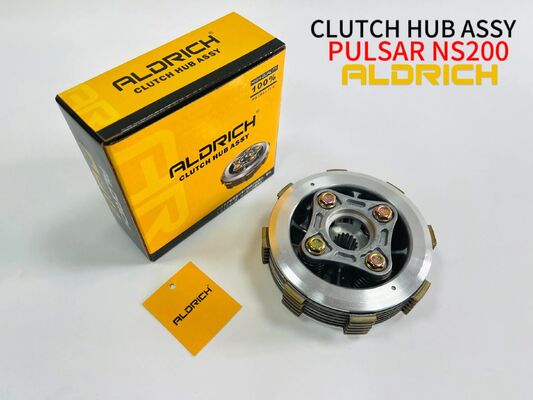 Bajaj Pulsar NS200 Сцепление Hub Drum Assy 6-отверстие/5-привязка дизайн - ALDRICH А-сорт алюминиевого сплава сцепления пластины носителя для 200cc двигателя запасных частей