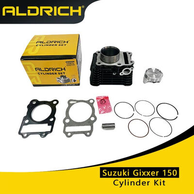 Wear Resistant Engine Motorcycle Cylinder Kit For Suzuki Gixxer150 57mm Big Bore