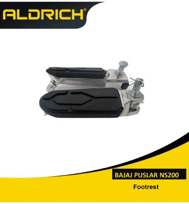 Parties de carrosserie de moto Suzuki avant arrière Bajaj Pulsar 200 Ns repose-pieds