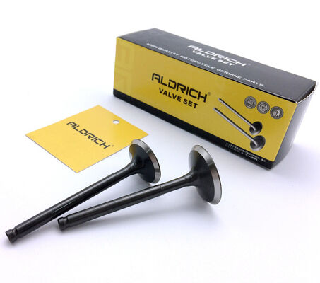 GY6 Engine Valve Set High-Strength Alloy Steel Intake & Exhaust Valves Kit for Scooter