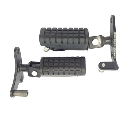 ALDRICH HAOJUE XPRESS Motorcycle Front Footrest - Premium Iron Heavy Duty Foot Pegs