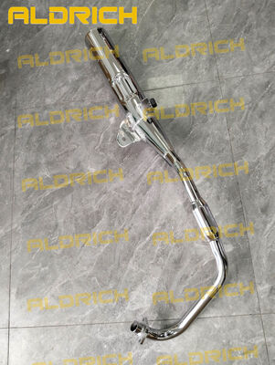 ALDRICH 4036H17400H000 Motorcycle Exhaust Pipe Muffler Silencer for Haojue Xpress 125