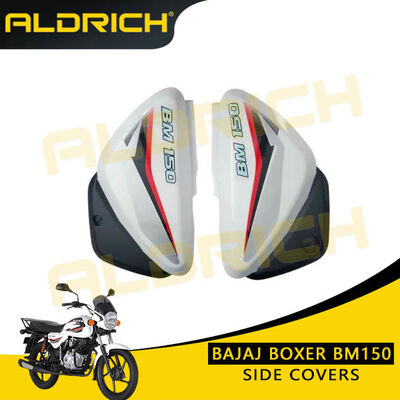 BM150 Bajaj Boxer 150 Side Cover Pair Durable ABS Plastic Fairing Body Panel