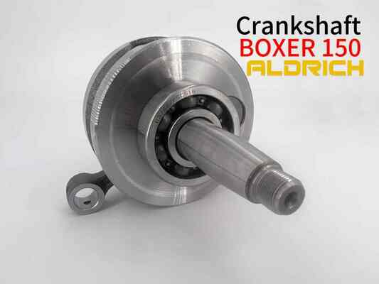 Bajaj Boxer 150 Engine Crankshaft Forged Steel Shaft Assembly