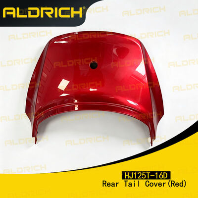 47311H82100H121 Motorcycle Tail Cowl Rear Cover (Red) for Haojue HJ125T-16D